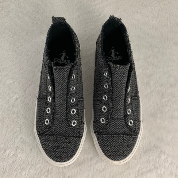 Corkys Women's Babalu Canvas Fashion Sneakers Size 6 - Picture 2 of 8